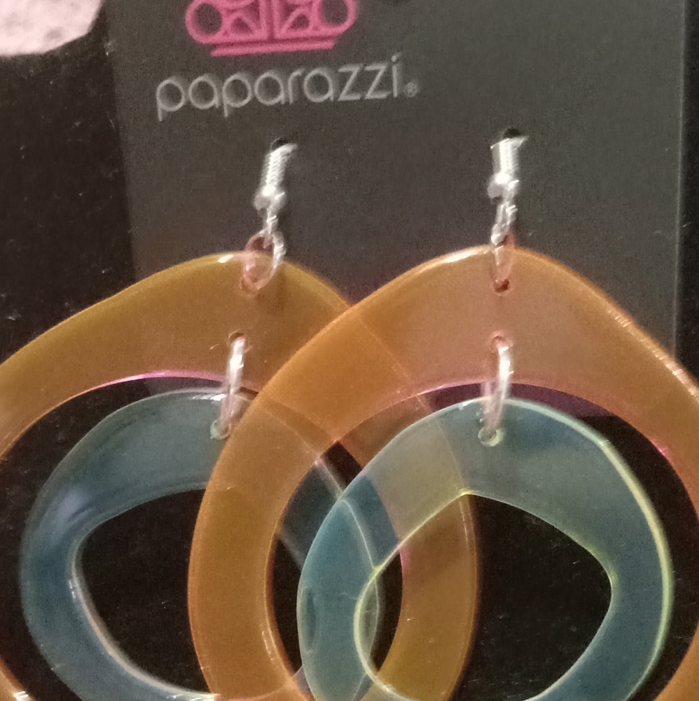 Paparazzi Multicolor Hoop Earrings